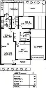 Floorplan of Homely unit listing, 9/1 Briant Road, Magill SA 5072