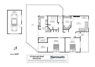 Floorplan of Homely house listing, 93 Alanvale Road, Newnham TAS 7248
