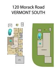 Floorplan of Homely house listing, 120 Morack Road, Vermont South VIC 3133