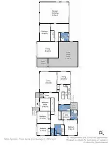 Floorplan of Homely house listing, 21 Amethyst Drive, Blackmans Bay TAS 7052