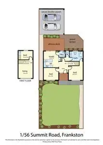 Floorplan of Homely house listing, 1/56 Summit Road, Frankston VIC 3199