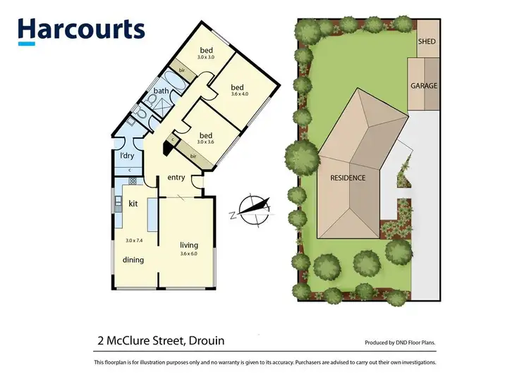 Floorplan of Homely house listing, 2 McClure Street, Drouin VIC 3818