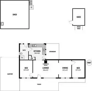 Floorplan of Homely house listing, 27 Lacrington Street, Goolwa Beach SA 5214