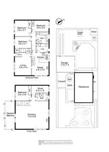Floorplan of Homely house listing, 64 McClares Road, Vermont VIC 3133