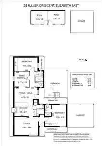 Floorplan of Homely house listing, 38 Fuller Crescent, Elizabeth East SA 5112
