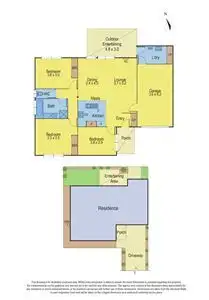 Floorplan of Homely unit listing, 2/8 Elsie Street, Bell Park VIC 3215
