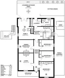 Floorplan of Homely house listing, 76 Bridge Street, Kensington SA 5068