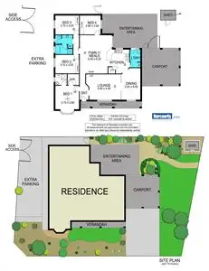 Floorplan of Homely house listing, 13 Hedgerow Crescent, Hallett Cove SA 5158