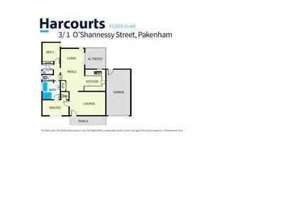 Floorplan of Homely house listing, 3/1 O'Shannessy Street, Pakenham VIC 3810