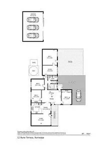 Floorplan of Homely house listing, 12 Buna Terrace, Nuriootpa SA 5355