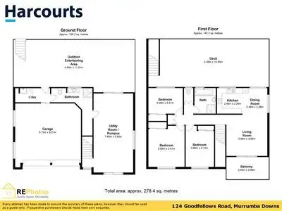 Floorplan of Homely house listing, 124 Goodfellows Road, Murrumba Downs QLD 4503