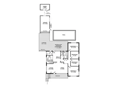 Floorplan of Homely house listing, Address available on request