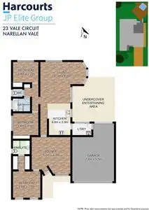 Floorplan of Homely house listing, 23 Vale Circuit, Narellan Vale NSW 2567