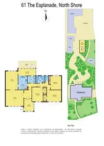 Floorplan of Homely house listing, 61 The Esplanade, North Shore VIC 3214