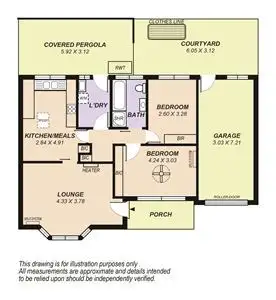 Floorplan of Homely unit listing, 3/13 Hill Avenue, Cumberland Park SA 5041