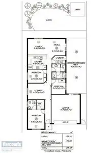 Floorplan of Homely house listing, 1a Galleon Close, Blakeview SA 5114