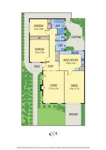 Floorplan of Homely unit listing, 4/34 York Street, Mont Albert VIC 3127