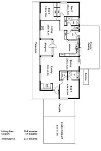 Floorplan of Homely rural property listing, 2519 Frankston-Flinders Road, Bittern VIC 3918