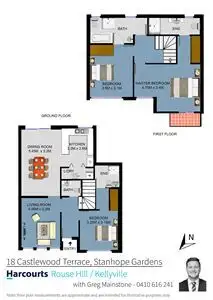 Floorplan of Homely house listing, 18 Castleford Terrace, Stanhope Gardens NSW 2768