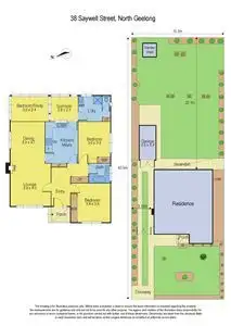 Floorplan of Homely house listing, 38 Saywell Street, North Geelong VIC 3215