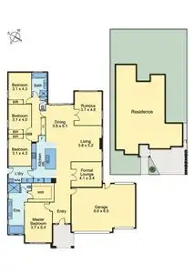 Floorplan of Homely house listing, 37 Hathfelde Boulevard, Mernda VIC 3754
