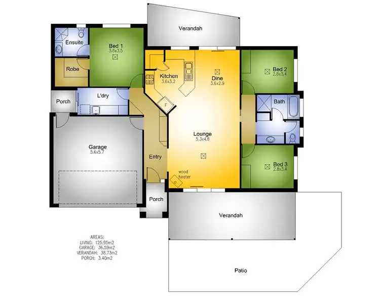 Floorplan of Homely house listing, 87A Bradley Grove, Mitchell Park SA 5043