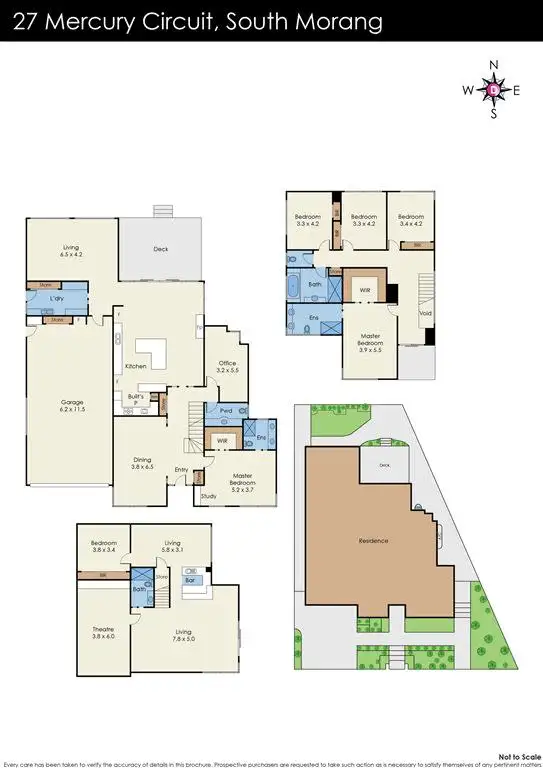 Floorplan of Homely house listing, 27 Mercury Circuit, South Morang VIC 3752