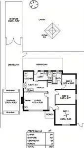Floorplan of Homely house listing, 30 Hampden Street, Firle SA 5070