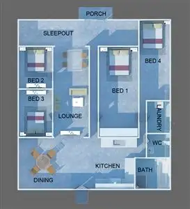 Floorplan of Homely house listing, 16 Jensen Road, Jensen QLD 4818