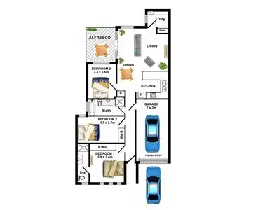Floorplan of Homely house listing, 30B Alison Avenue, Marion SA 5043