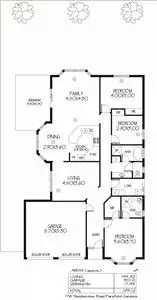 Floorplan of Homely house listing, 176 Shepherdson Road, Parafield Gardens SA 5107
