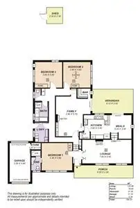 Floorplan of Homely house listing, 77 Penfold Road, Rosslyn Park SA 5072
