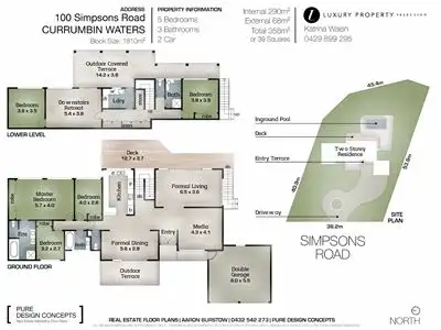 Floorplan of Homely house listing, 100 Simpsons Road, Currumbin Waters QLD 4223