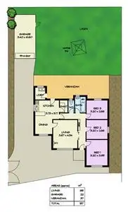 Floorplan of Homely house listing, 79 Collins Parade, Hackham SA 5163