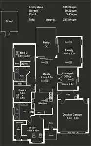 Floorplan of Homely house listing, 8 Para Para Close, Gawler West SA 5118