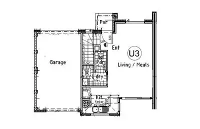 Floorplan of Homely townhouse listing, 3/19 Monash Street, Reservoir VIC 3073