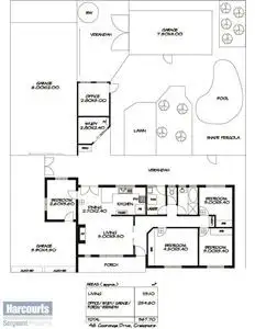 Floorplan of Homely house listing, 46 Gooronga Drive, Craigmore SA 5114