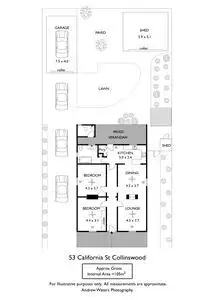 Floorplan of Homely house listing, 53 California Street, Collinswood SA 5081
