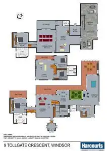 Floorplan of Homely house listing, 9 Tollgate Crescent, Windsor NSW 2756