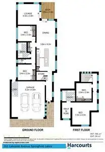 Floorplan of Homely house listing, 261 Lakeside Avenue, Springfield Lakes QLD 4300
