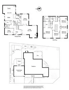 Floorplan of Homely house listing, 123 Weeden Drive, Vermont South VIC 3133