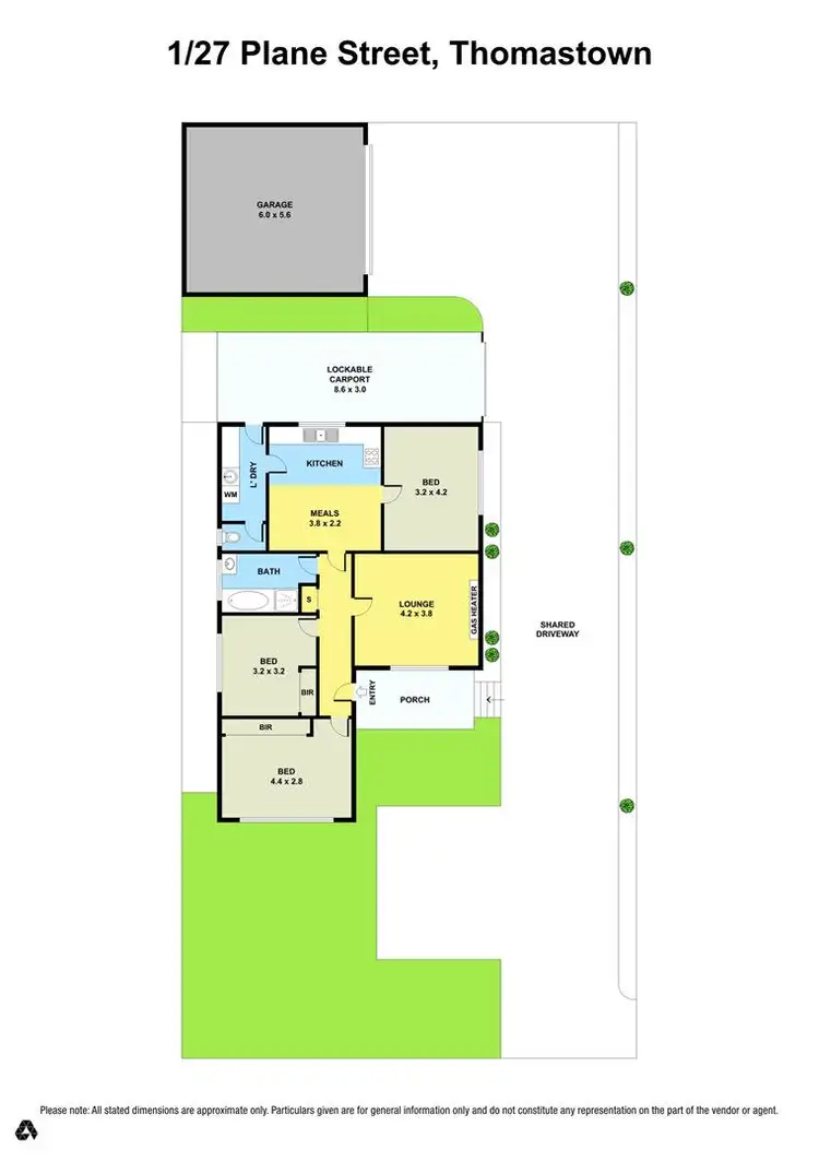 Floorplan of Homely house listing, 1/27 Plane Street, Thomastown VIC 3074