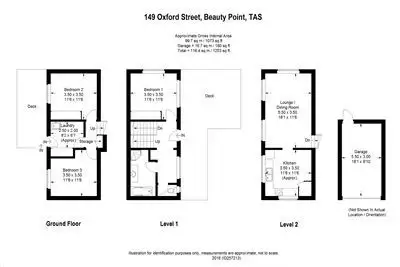 Floorplan of Homely house listing, 149 Oxford Street, Beauty Point TAS 7270