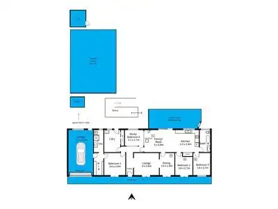 Floorplan of Homely house listing, 325 Pimpala Road (hills end), Woodcroft SA 5162