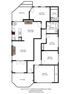 Floorplan of Homely house listing, 55 Tolosa Street, Glenorchy TAS 7010