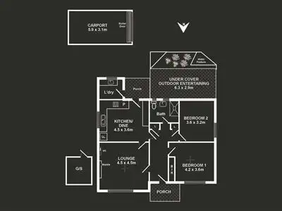 Floorplan of Homely house listing, 10 Seventh Avenue, Ascot Park SA