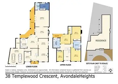 Floorplan of Homely house listing, 38 Templewood Crescent, Avondale Heights VIC 3034