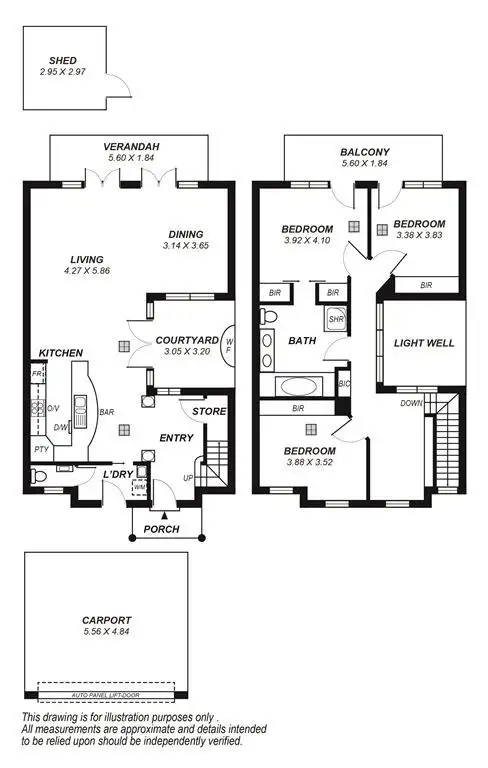 Floorplan of Homely townhouse listing, Address available on request