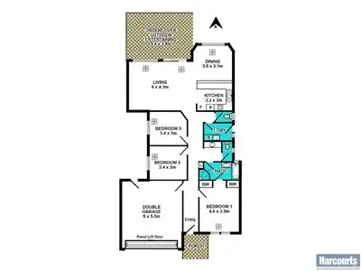 Floorplan of Homely house listing, 18C Shoreham Road, South Brighton SA 5048