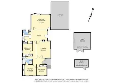 Floorplan of Homely house listing, 423 Boronia Road, Wantirna South VIC 3152
